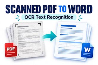 convert scanned PDF to editable word using ocr