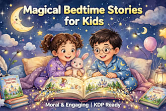 write magical and moral stories for kids