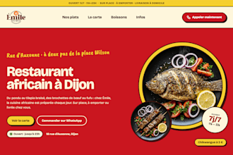créer un site vitrine rapide avec SEO local pour votre commerce