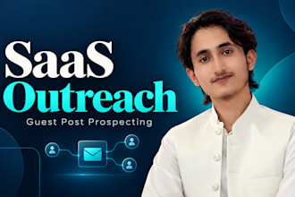 find relevant saas guest post sites and do manual outreach
