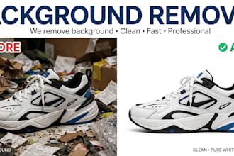 do background removal white or transparent