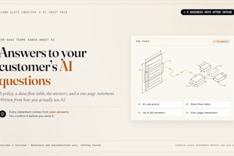 write your ai use policy and ai security questionnaire answers