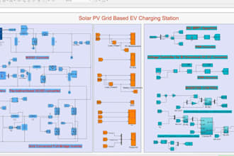 simulate solar ev charging station in simulink