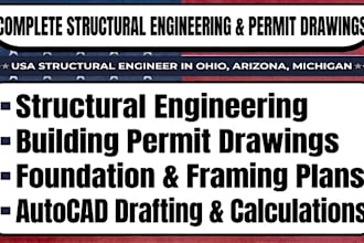 be your architect for ohio arizona michigan kensas city permit drawing