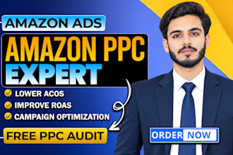 manage amazon ppc, ads campaigns, amazon sponsored ads and ppc campaign