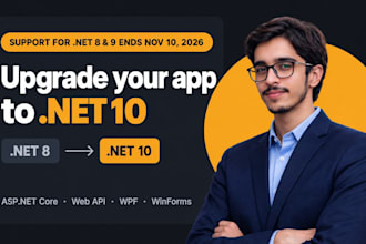 upgrade or migrate your asp net core or dotnet app to net 10