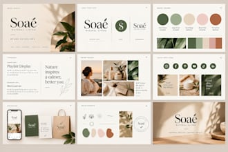 design italian full canva brand kit, brand identity, logo for coaches, founders