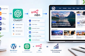 build a fully automated wordpress ai autoblog with n8n automation and chatgpt