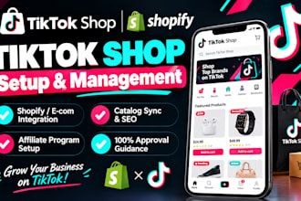setup and manage tiktok shop for ecommerce growth