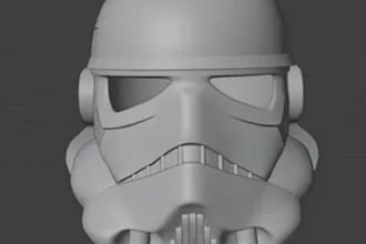 design custom 3d cosplay helmet, wearable helmet, 3d mask, props and stl model