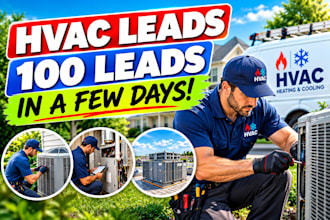 setup 100 hvac leads marketing hvac in 30 days hvaccrm ai automation facebook ad
