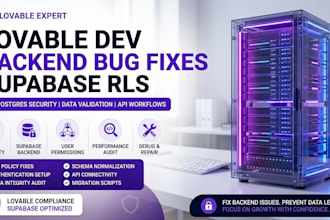 fix lovable dev app database supabase backend developer rls security apiworkflow