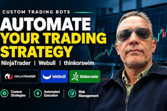 develop trading bots for ninjatrader webull and thinkorswim