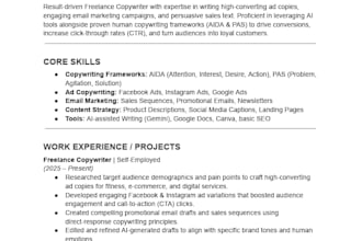 write high converting facebook and instagram ad copy