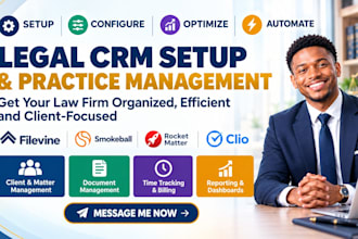 filevine smokeball rocket matter bill4time smartadvocate redview CRM legal suite
