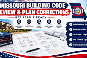 provide missouri building code review and plan corrections