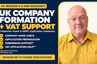 do UK company registration, ltd formation and vat registration