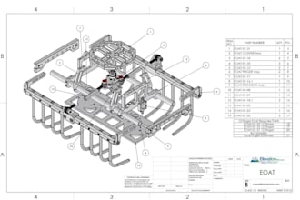 design robotic assembly fixture end effector, gdt tolerance solidworks
