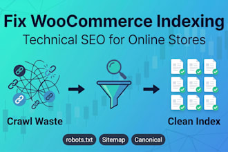 fix woocommerce indexing and technical SEO issues