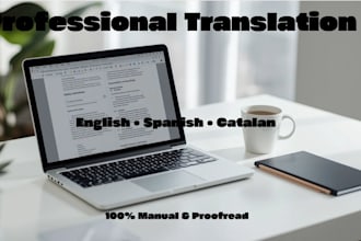 translate to english, spanish or catalan
