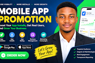 promote your mobile app, app installs, review and manage app marketing campaigns