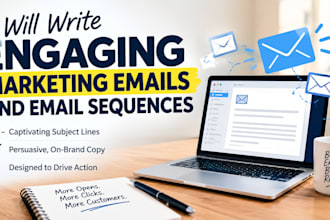 write engaging marketing emails and email sequences