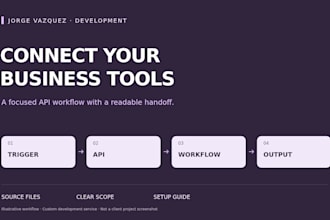 connect your rest apis and automate a business workflow
