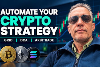 build crypto trading bots for grid trading dca and arbitrage