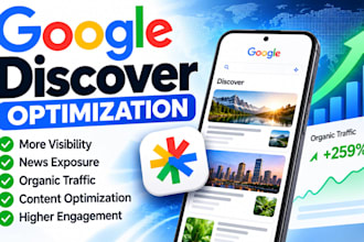 optimize your website for google discover SEO and organic search traffic