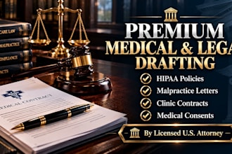 draft a medical director or clinic employment agreement