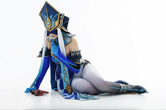 sew a custom cosplay costume eva foam cosplay armor or costume based design