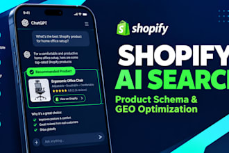 do shopify entity seo and product schema for chatgpt search and perplexity