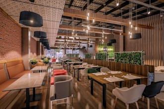 2d floorplan to 3d restaurant design,coffee shop,interior decor,furniture layout