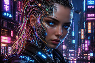 create stunning custom ai art and graphic design