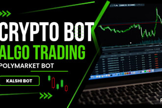develop automated robinhood bot, kalshi bot, algo trading bot, polymarket bot