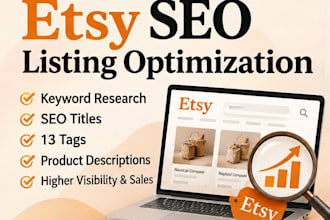 audit your etsy shop and identify listing optimization opportunities