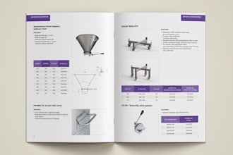 do german product brochure flyer,sale company product catalog