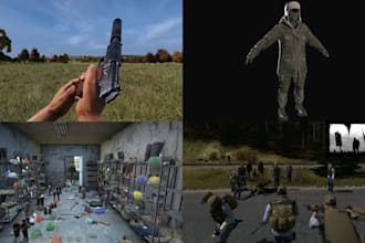 set up and mod your dayz server with custom weapons, clothing and loot