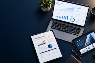 saas business plan tech startup ai app investor deck accelerator seed funding