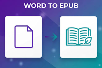 format your ebook and convert word to epub