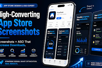 create app store screenshots aso metadata for your ios  android mobile app