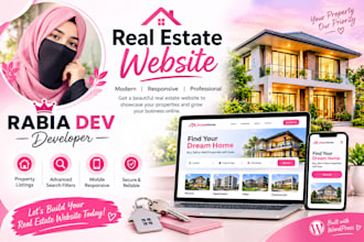 create your real estate website