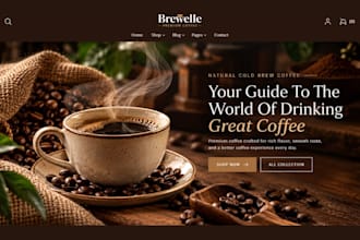 create a private label coffee shopify store