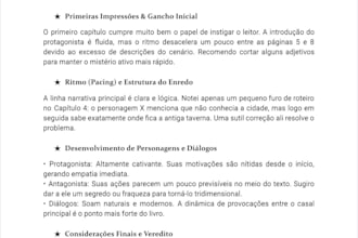 be your professional beta reader feedback