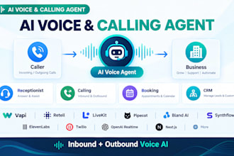 fix build ai voice agent calling agent vapi retell livekit pipecat receptionist