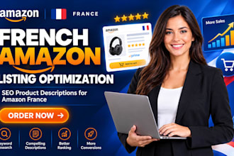 do french amazon listing optimization and seo product description for france