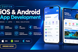 build custom ios app, android app, and mobile app development with ai features