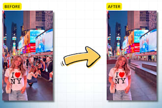 remove unwanted people or objects from your photo