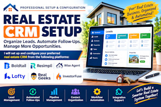 set up boldtail resimpli wise agent lofty real geeks investorfuse
