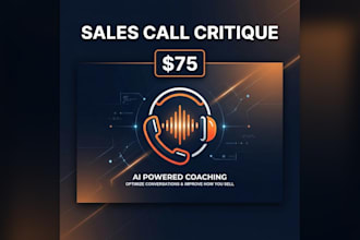 analyze your sales call and give you the exact fix to close more deals